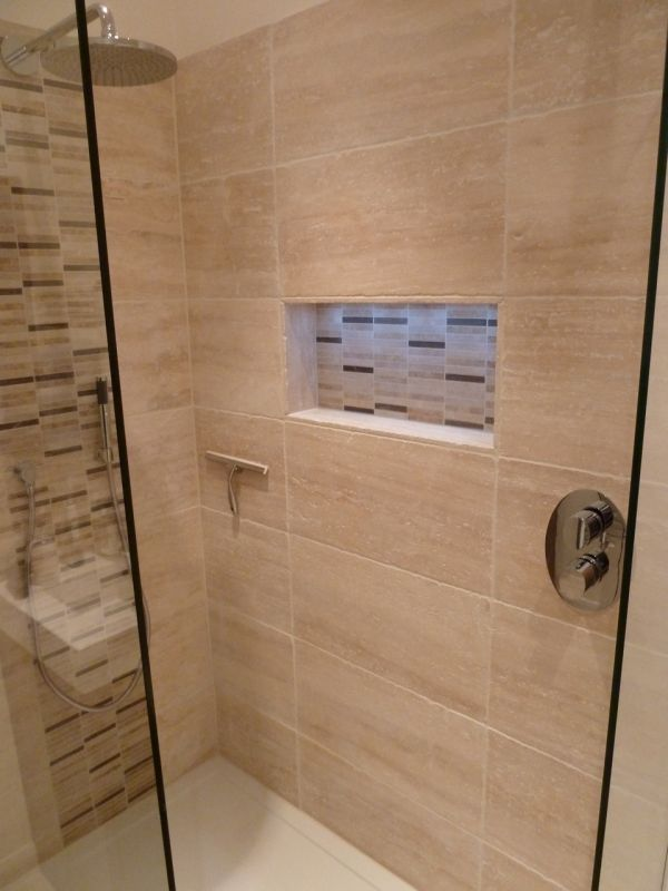 walk-in shower