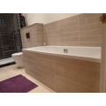 Bath tiled instead of bath panel