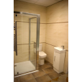 Bathroom with Pivot Door