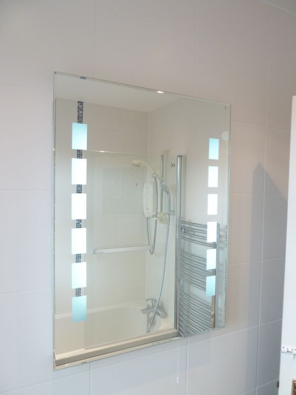 bathroom mirror
