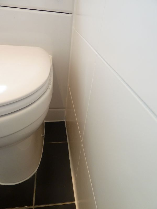 bathroom corner