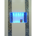 Tiled alcove