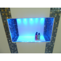 Tiled alcove