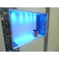 Tiled alcove