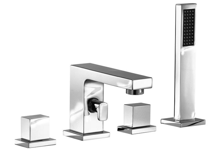 Bath/Shower Mixer 4 Hole Blox Bath/Shower Mixer 4 Hole Blox