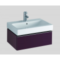 Vanity Unit 600 plum 1 Draw