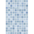 Retro Blue Glass Mix Mosaic CW14 Retro Blue Glass Mix Mosaic CW14