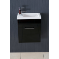 400 Wall Hung Basin and Furniture Unit BLACK 400 Wall Hung Basin and Furniture Unit BLACK