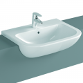 VITRA S20 SEMI REC BASIN 55CM 1TH WH VITRA S20 SEMI REC BASIN 55CM 1TH WH