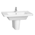 VITRA S50 BASIN 80CM SQUARE 1TH WHITE VITRA S50 BASIN 80CM SQUARE 1TH WHITE