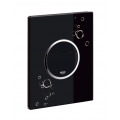 GROHE NOVA CIRCLES FLUSHPLATE BLACK/CHROME