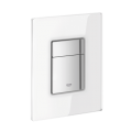 GROHE COSMOS FLUSH PLATE GLASS OPTI-WHITE