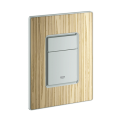 GROHE COSMOS FLUSH PLATE WOOD ASH OLIVE