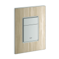 GROHE COSMOS FLUSH PLATE WOOD BAMBOO