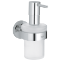 GROHE ESSENTIALS SOAP DISPENSER WALL CP
