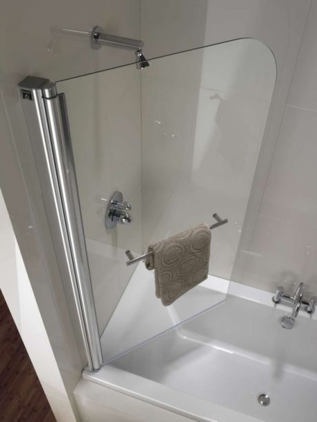 BATH SCREEN 1 PANEL BATH SCREEN 1500X850MM LH