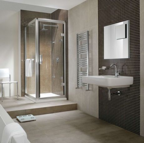 SHOWER ENCLOSURE HINGE DOOR 800MM LH OR RH
