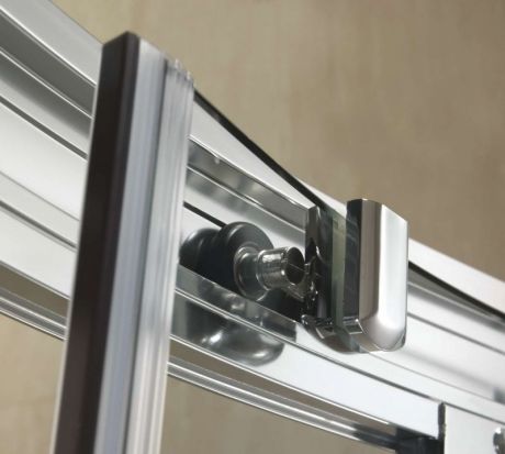 SHOWER ENCLOSURE BOW SLIDING DOOR 1200MM