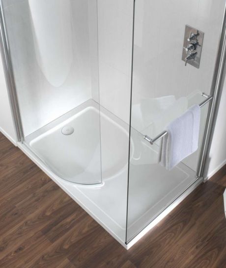SHOWER ENCLOSURE WALK IN SIDE PANEL 760MM LH OR RH