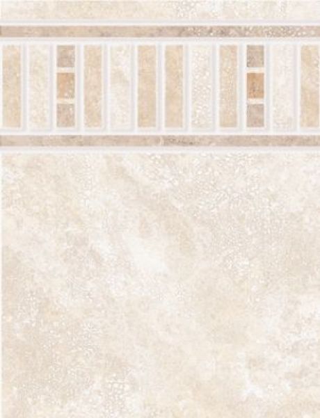 Desert Satin Beige Border