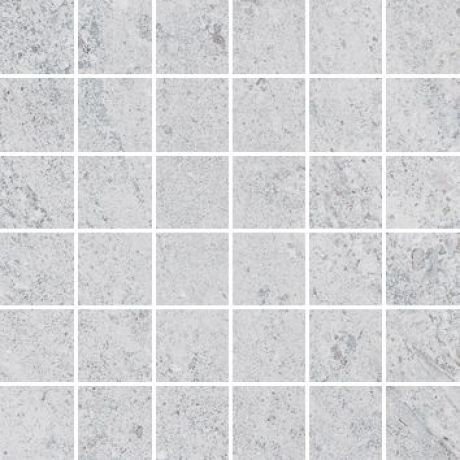 Canyon Semi Polished Light Grey Mosaic