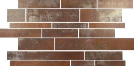Metallic (Eagle) Brick Mesh Brown