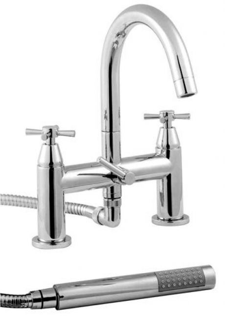 RIVAL 2 TAP D/M BATH SHOWER MIXER