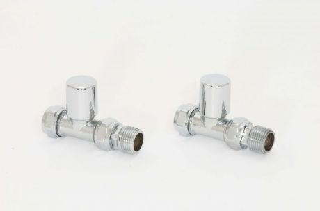 Mini TW Radiator Valve - Straight pair
