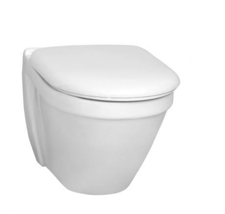 VITRA S50 WALL-HUNG WC PAN WHITE
