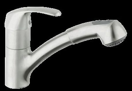GROHE ALIRA SWIVEL SPOUT & DUAL PULL OUT
