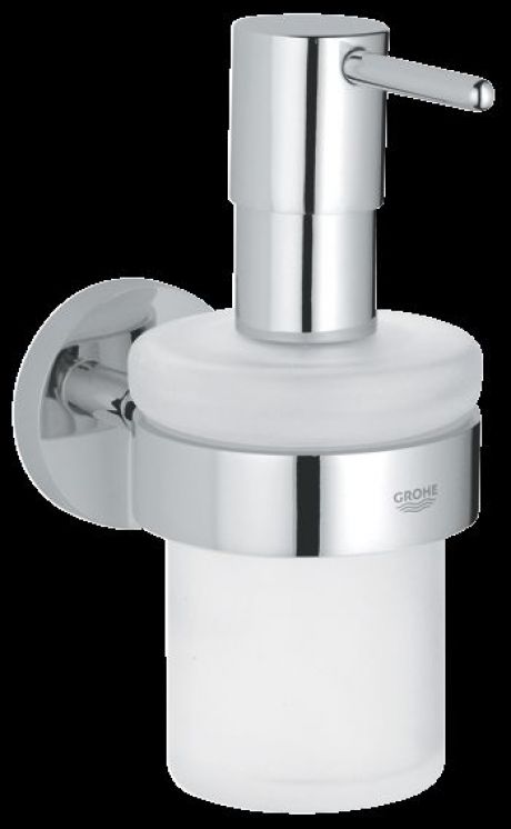 GROHE ESSENTIALS SOAP DISPENSER WALL CP