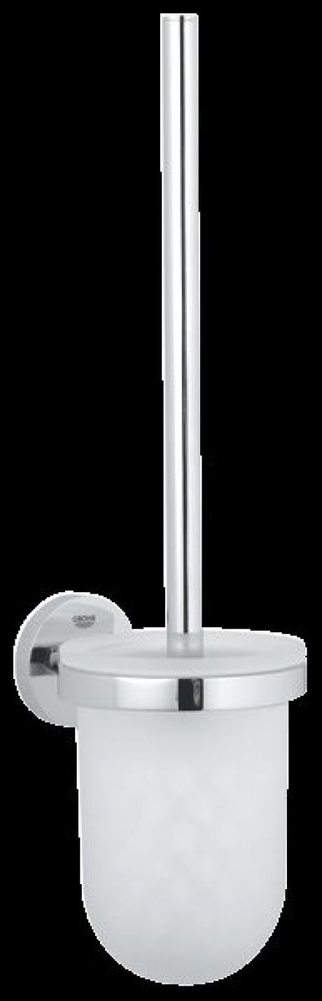 GROHE ESSENTIALS TOILET BRUSH SET WALL