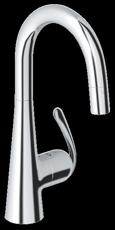 GROHE ZEDRA SINK MIXER PULLDOWN CP