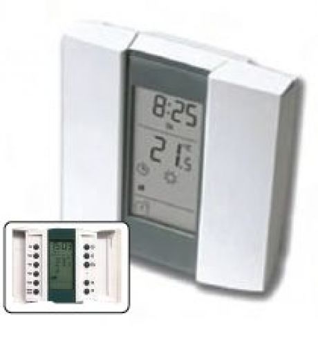 15 amp Fully programmable digital room thermostat - Air & Floor sensor.