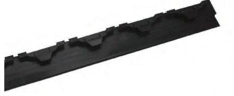 Eco-Fix P.F - Moulded plastic cable fixing strip - 500mm long - In-screed cable fixings