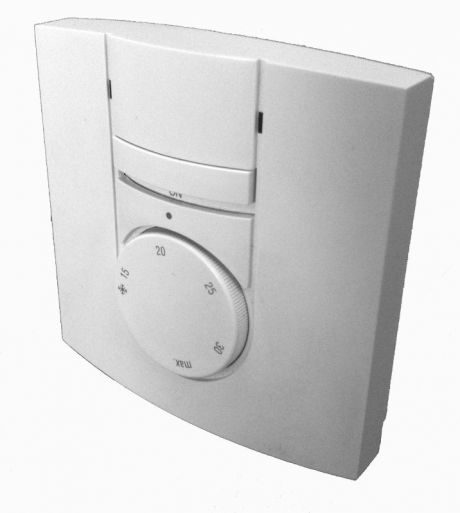 12 amp Electronic Analogue room thermostat. Configurable setting.